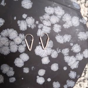 Source Unknown Silver Earrings